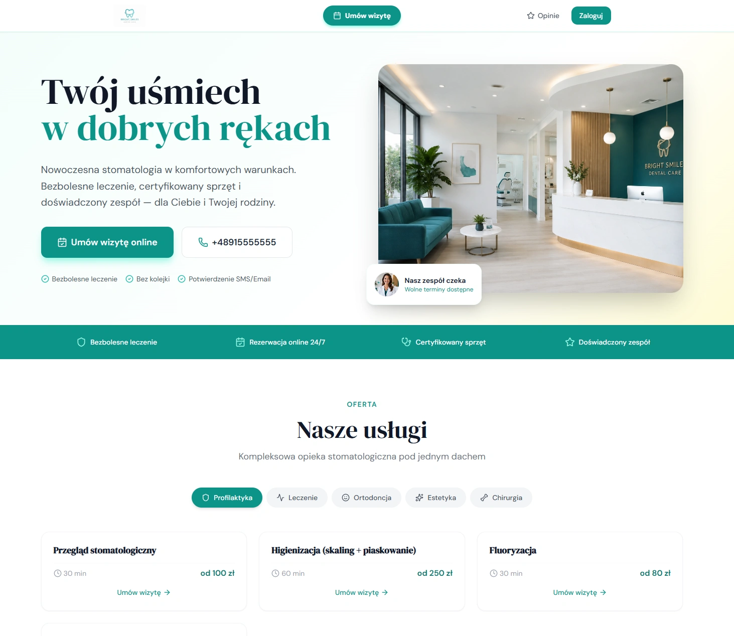 Gabinet Stomatologiczny — 1