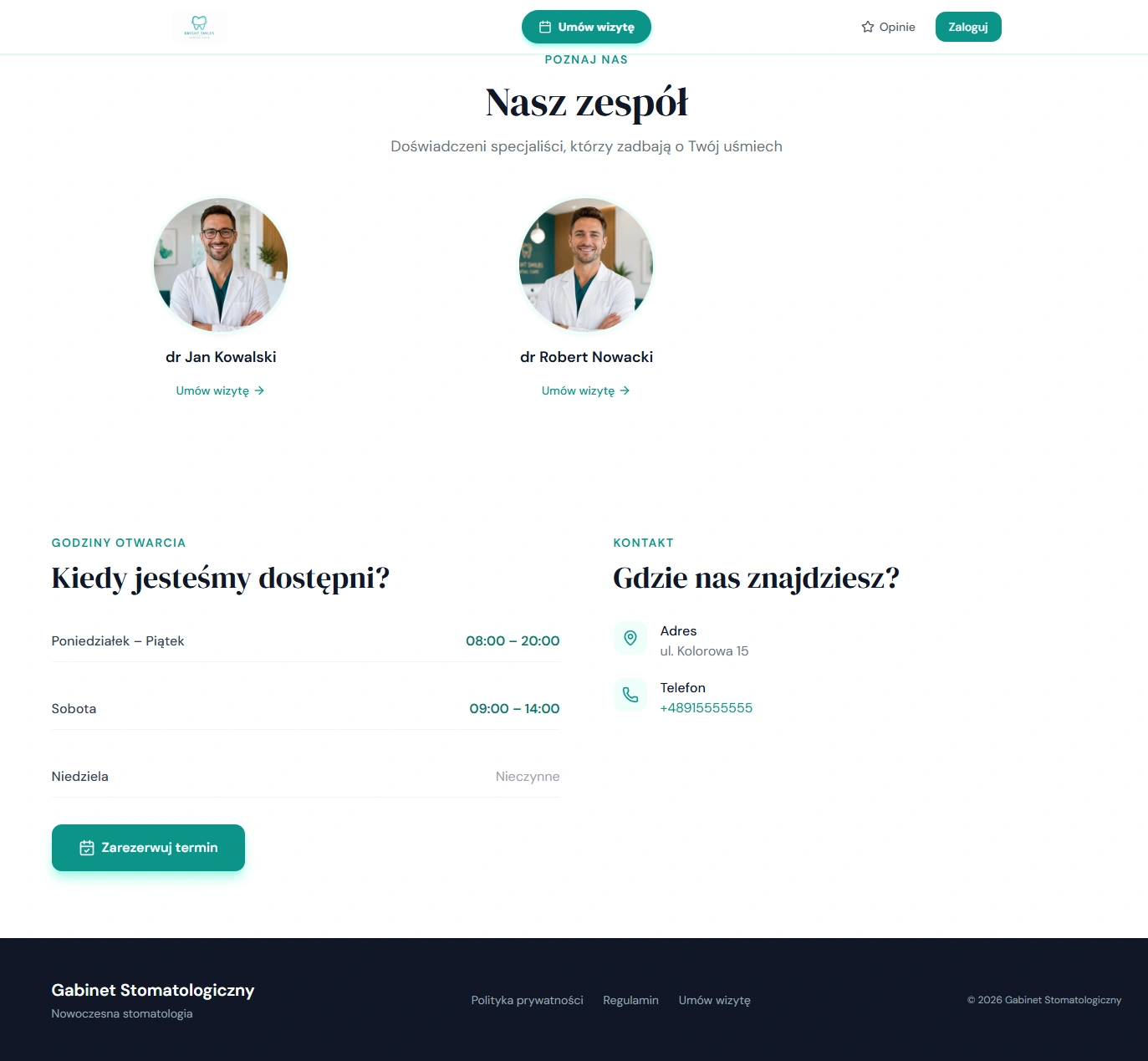 Gabinet Stomatologiczny — 2